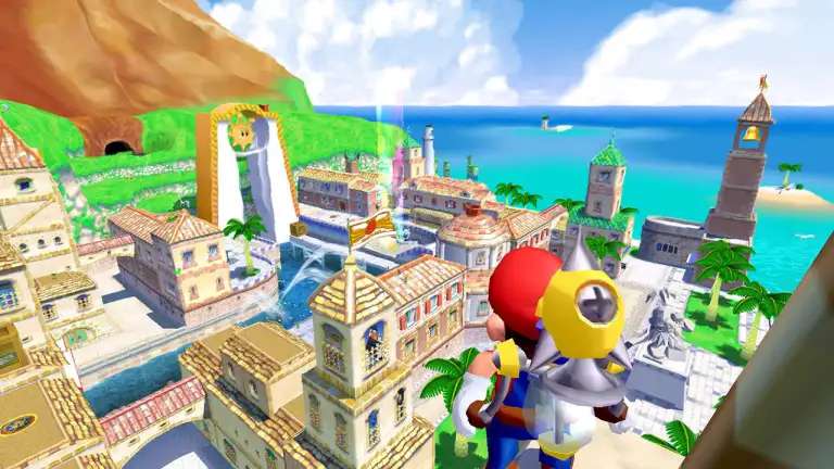screenshot of mario sunshine