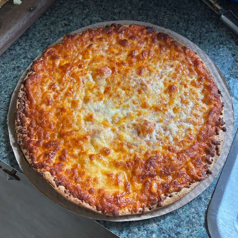 Cooked Target Frozen Pizza